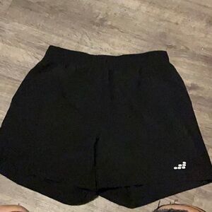 bcg Black Athletic Shorts Lightweight Moisture-Wicking